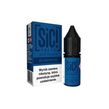 Liquid Sic Salts 10ml Blueberry Ice 20mg
